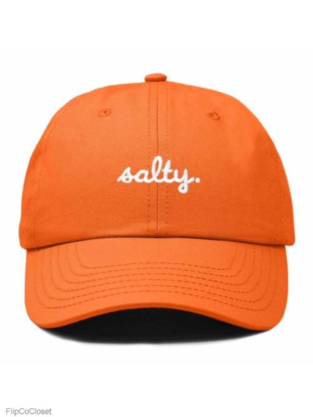 Embroidered Cotton Baseball Cap Adjustable Dad Hat Beach Vacation